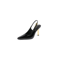 Point Toe Stiletto Pumps Gold woman pumps
