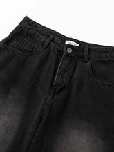 Men's Washed Denim Bermuda Shorts Denim Shorts