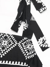 Printed Square Neck Maxi Cami Dress Casual Dresses