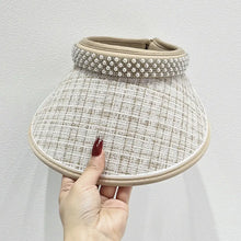Pearl Detail Sunscreen Hat Hats