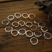 Alloy Multiple Shapes 19-Piece Ring Set Fashion Jewelry