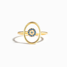 925 Sterling Silver Evil Eye Ring Rings