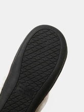 Horn Buckle Furry Texture Flat Slippers Woman Slippers