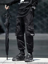 Men's Plus Size Casual Cargo Joggers with Elastic Cuffs Woman Sweatpants