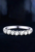 Can't Stop Your Shine Moissanite Platinum-Plated Ring Rings