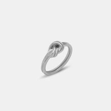 Titanium Steel Knot Ring Silver Rings