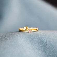 18K Gold-Plated 925 Sterling Silver Double-Layered Ring Rings