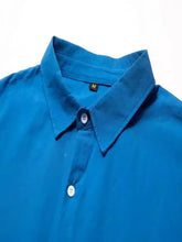 Men's Full Size Button Up Long Sleeve Shirt Plus Size Mens Tops