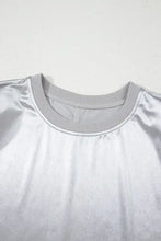 Round Neck Satin Tank Top Tanks & Camis