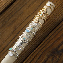 Alloy Multiple Shapes 19-Piece Ring Set Silver One Size Fashion Jewelry