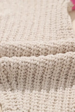 Contrast Tied Open Front Cardigan Woman Outerwear