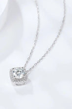 1 Carat Moissanite Geometric Pendant Necklace Necklaces