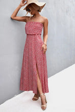 Strapless Split Maxi Dress Woman Maxi Dress