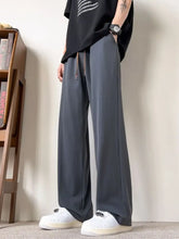Men's Plus Size Casual Wide Leg Drawstring Pants Woman Sweatpants
