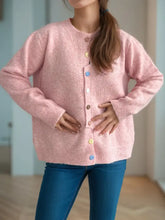 Button Down Long Sleeve Cardigan Woman Outerwear