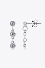 Moissanite 925 Sterling Silver Drop Earrings Earrings