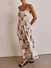 Smocked Square Neck Cami Dress Casual Dresses