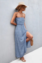 Strapless Split Maxi Dress Woman Maxi Dress