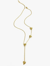 18K Gold-Plated Heart Drop Y-Necklace Necklaces