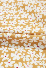 Floral Short Sleeve Surplice Frilly Tiered Mini Dress Casual Dresses