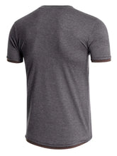 Men's Classic Henley Short Sleeve Top Mens Tops