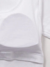Square Neck Active T-Shirt with Detachable Chest Pads Woman Activewear
