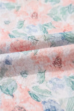 Floral Colorblock Flutter Straps Flowy Dress Casual Dresses