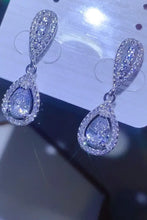 2 Carat Moissanite 925 Sterling Silver Teardrop Earrings Earrings