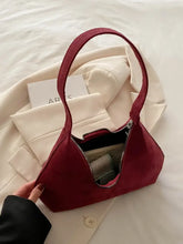 Solid Color Shoulder Bag Shoulder Bags