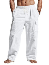 Men's Full Size Drawstring Pants with Pockets Plus Size Woman Sweatpants