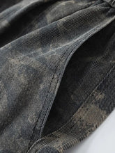 Men's Camouflage Cargo Drawstring Pants Woman Sweatpants