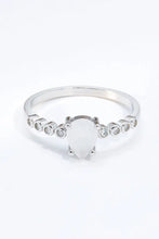 Teardrop Natural Moonstone Ring Rings