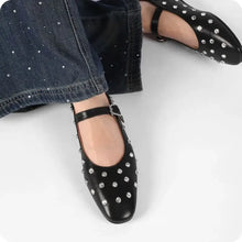 Round Toe Flats Slip-Ons Woman Loafers