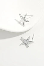 925 Sterling Silver Star Stud Earrings Earrings