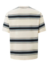 Men's Classic Striped Short Sleeve Crew Neck T-Shirt Mens Tops