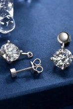 Adored 4 Carat Moissanite Drop Earrings Earrings