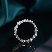 Moissanite 925 Sterling Silver Ring Rings