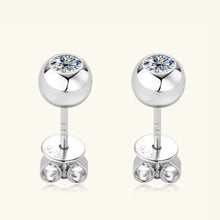 Moissanite 925 Sterling Silver Stud Earrings Earrings