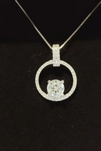 1 Carat Moissanite 925 Sterling Silver Necklace Necklaces