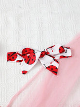 Children's Headband, Round Neck Ruffle Sleeve Top and Pants Set Kids Sets
