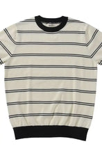 Men's Plus Size Round Neck Striped T-Shirt Mens Tops