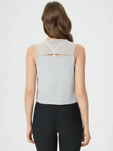 Millennia Round Neck Cropped Active Tank Woman Activewear