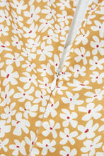 Floral Short Sleeve Surplice Frilly Tiered Mini Dress Casual Dresses