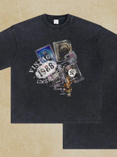 Men's Graphic Round Neck Half Sleeve T-Shirt Mens Tops