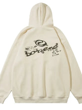 Men's Graffiti Graphic Oversized Hoodie Mens Tops