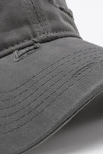 Distressed Adjustable Baseball Cap Hats