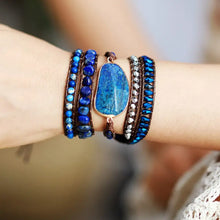 Alloy Bead Braided Bracelet Bracelets