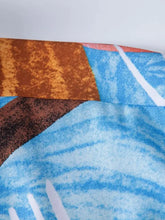 Men's Tropical Print Short Sleeve Button-Up Shirt Mens Tops