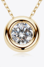 Adored 1 Carat Moissanite Pendant 925 Sterling Silver Necklace Necklaces