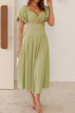 Sweetheart Neck Puff Sleeve Dress Casual Dresses